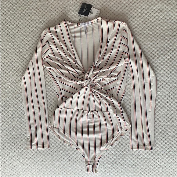 Long sleeve stripped body suit - Picture 2 of 2